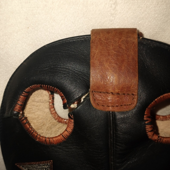 Cowtown Handmade Leather Thrashed Western Southwestern Bohemian Cowboy Boot - Picture 6 of 9